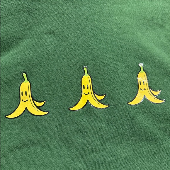 Uniqlo Nintendo Yoshi Green Sweatshirt Hoodie Size 13 - Picture 3 of 9